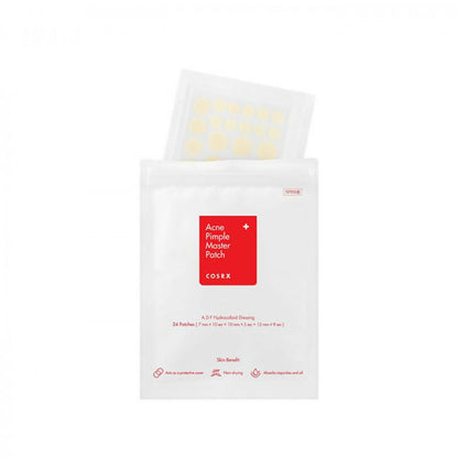 COSRX Acne Pimple Master Patch - 24 patches لاصقات لإزالة حب الشباب - 24 رقعة