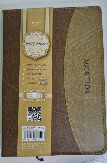 Leather noot book A5/ A5 كتاب نوتة جلدي